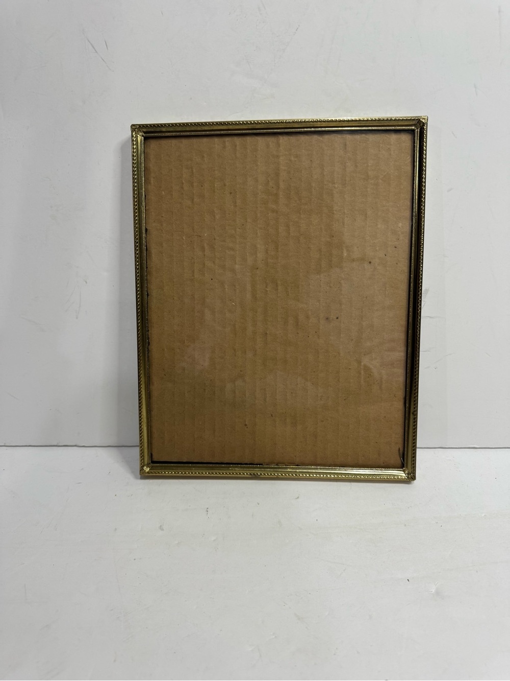 Thin Gold Beaded Edge Frame